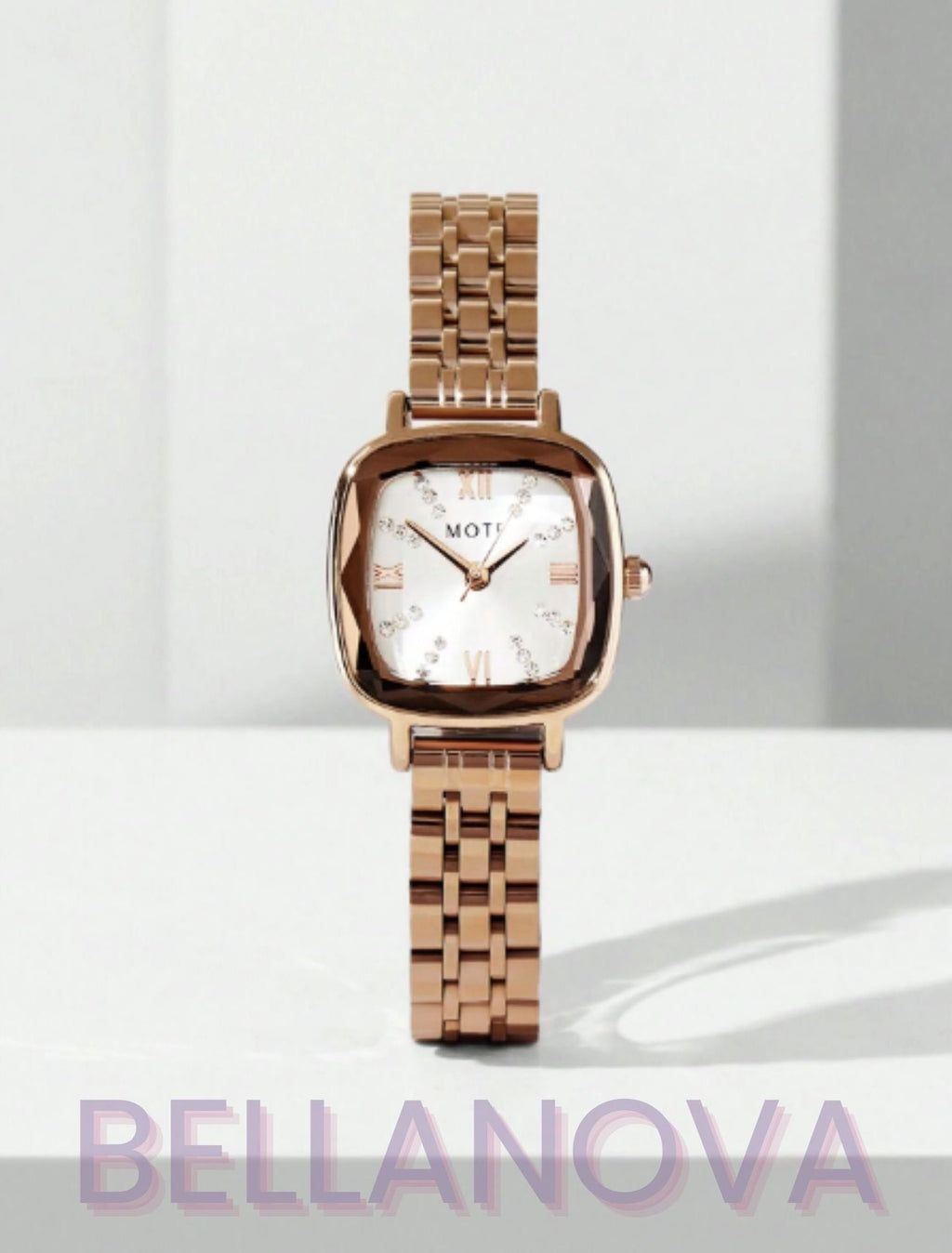 Swarovski™ Minimalist Watch – 18k Gold-Plated + FREE UK Delivery