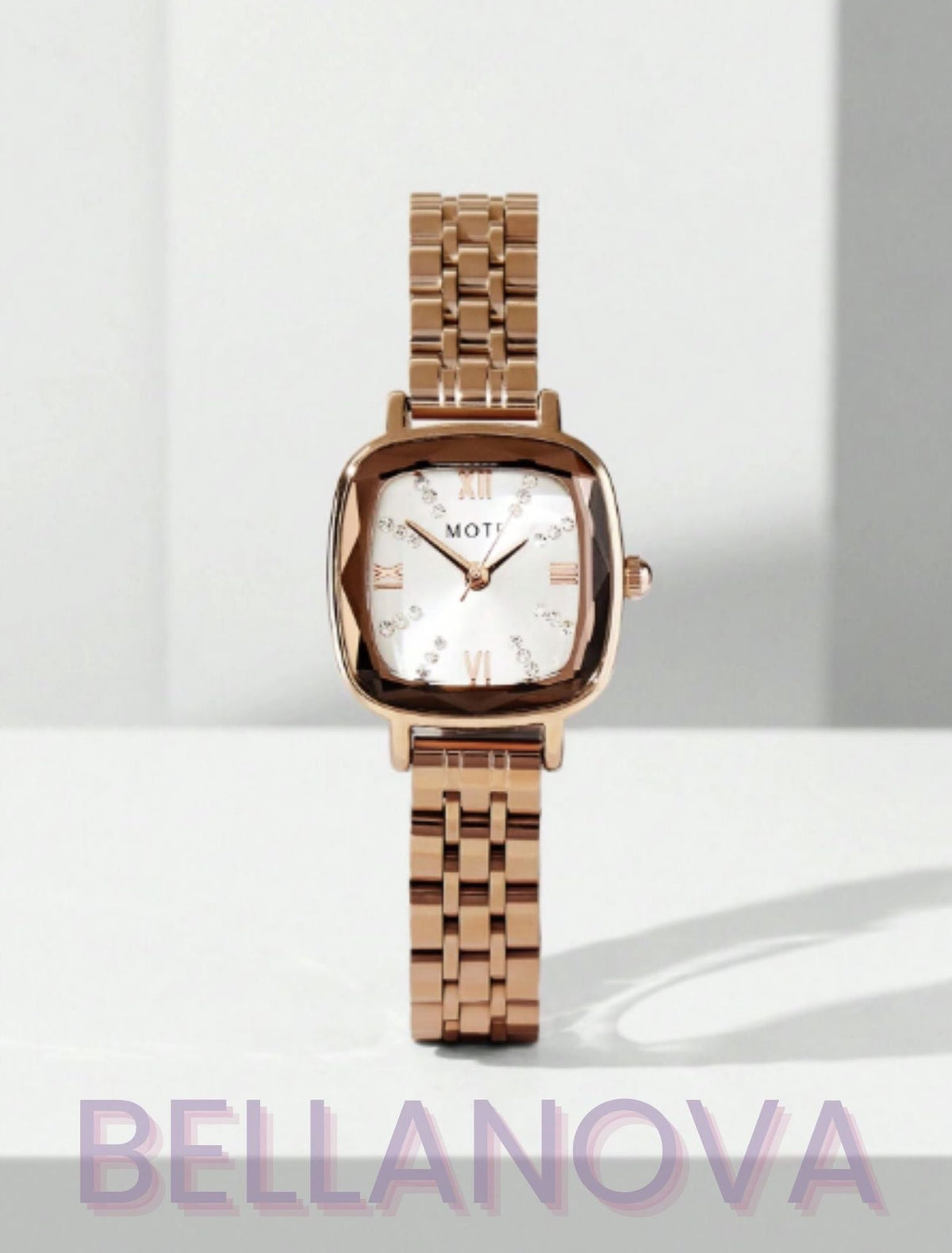 Swarovski™ Minimalist Watch – 18k Gold-Plated + FREE UK Delivery