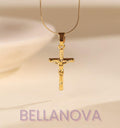 Sacred Jesus Pendant Necklace – 18k Gold-Plated + FREE UK Delivery