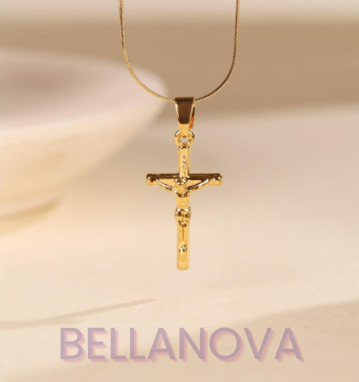 Sacred Jesus Pendant Necklace – 18k Gold-Plated + FREE UK Delivery