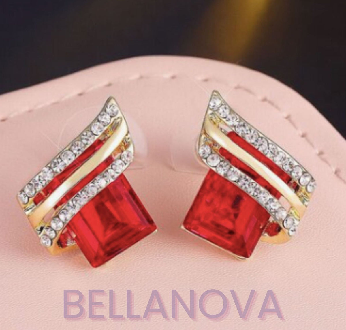 Jasmine 18k Gold-Plated Earrings + FREE UK Delivery