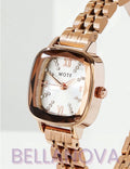 Swarovski™ Minimalist Watch – 18k Gold-Plated + FREE UK Delivery