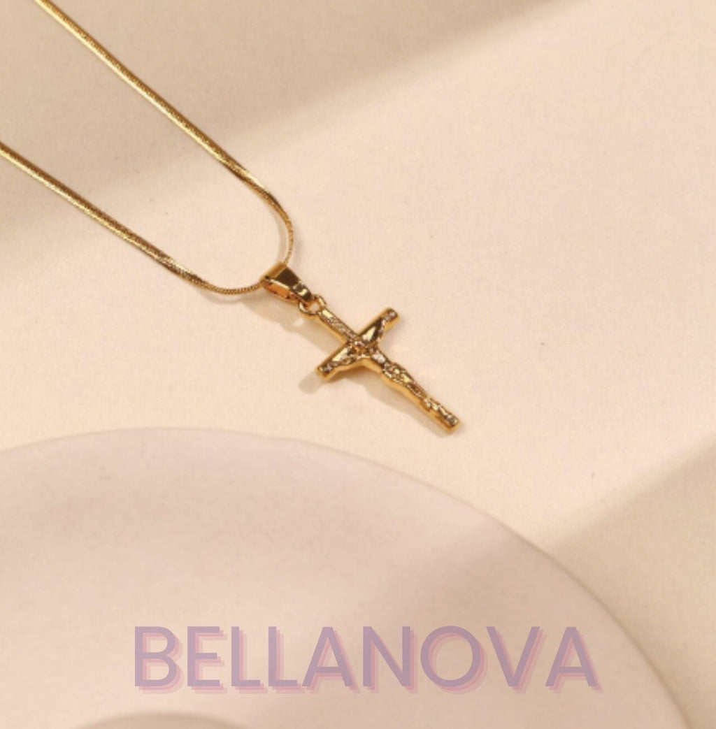 Sacred Jesus Pendant Necklace – 18k Gold-Plated + FREE UK Delivery