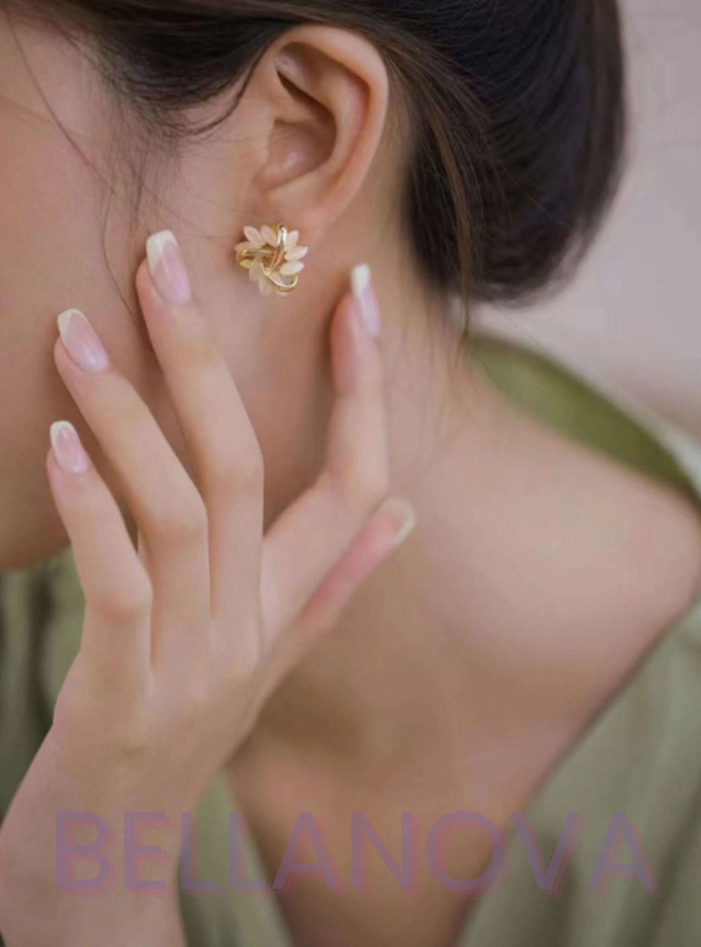 Melina 18k Gold-Plated Earrings + FREE UK Delivery