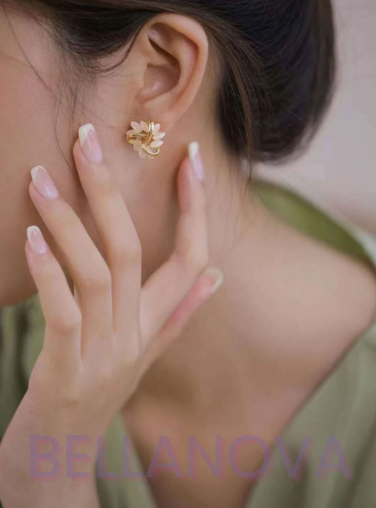 Melina 18k Gold-Plated Earrings + FREE UK Delivery