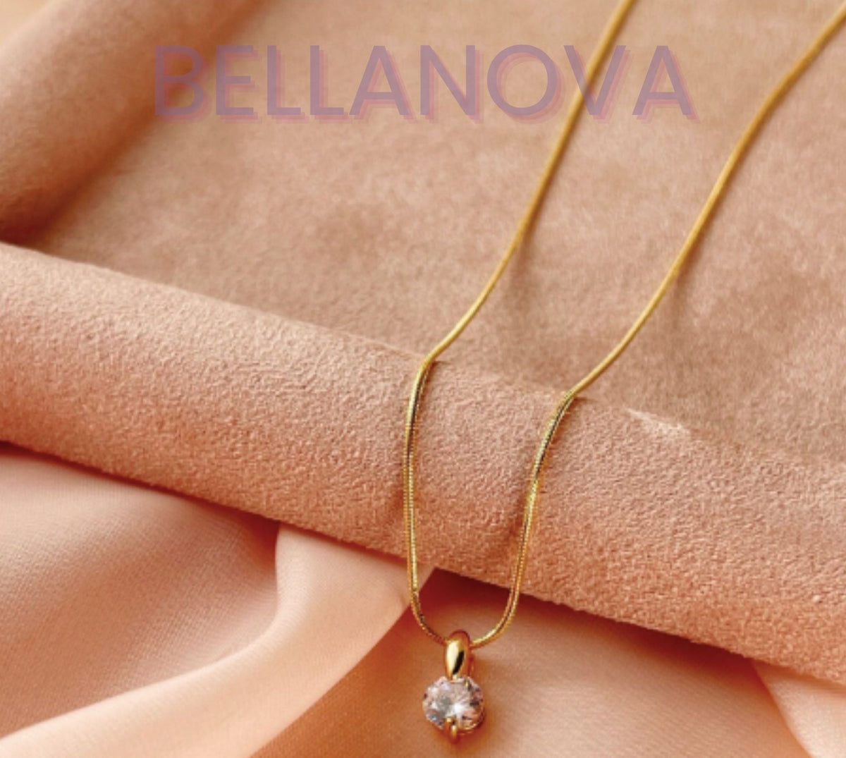 Swarovski™ Solitaire Necklace – 18k Gold-Plated + FREE UK Delivery