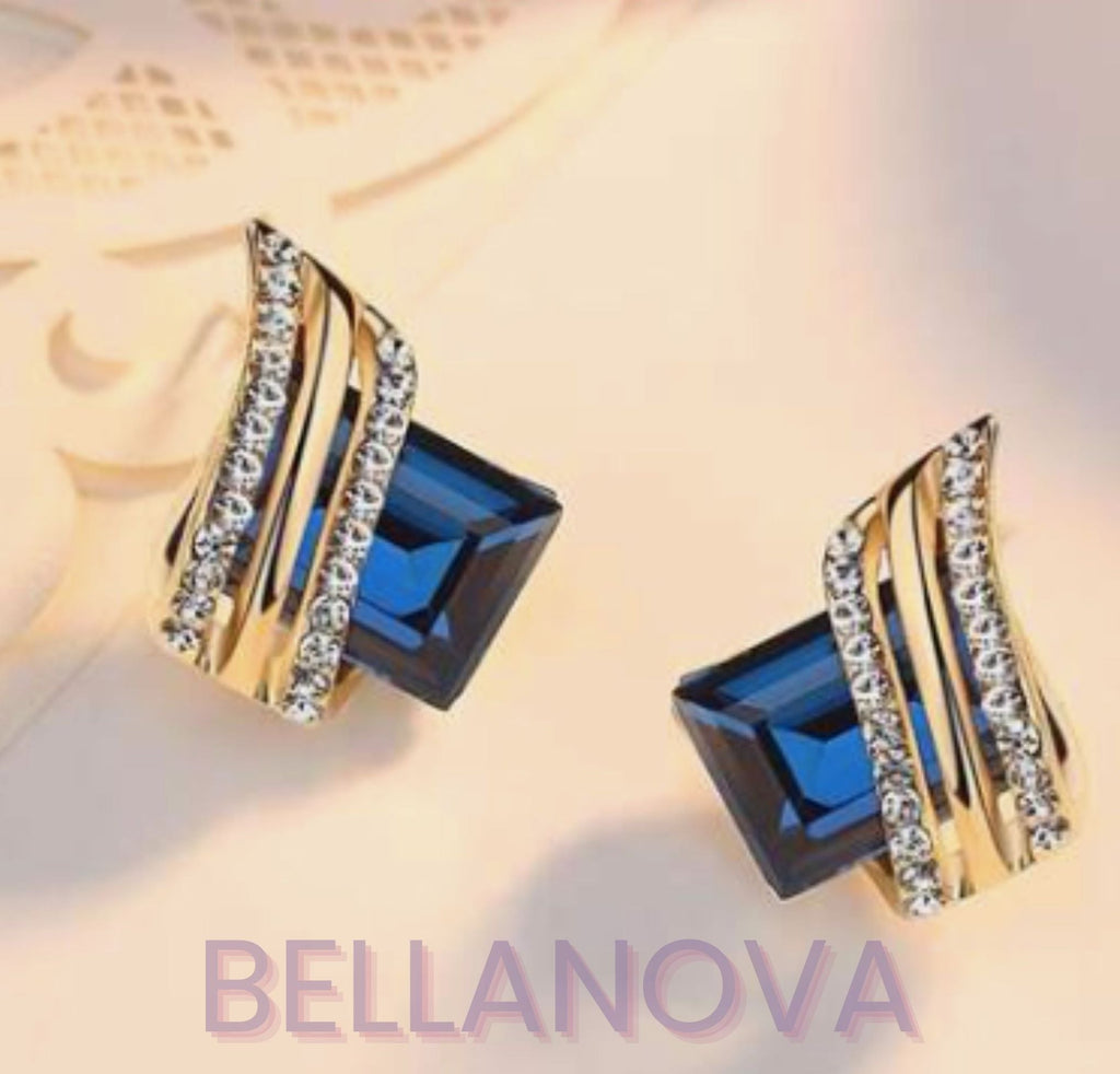 Jasmine 18k Gold-Plated Earrings + FREE UK Delivery