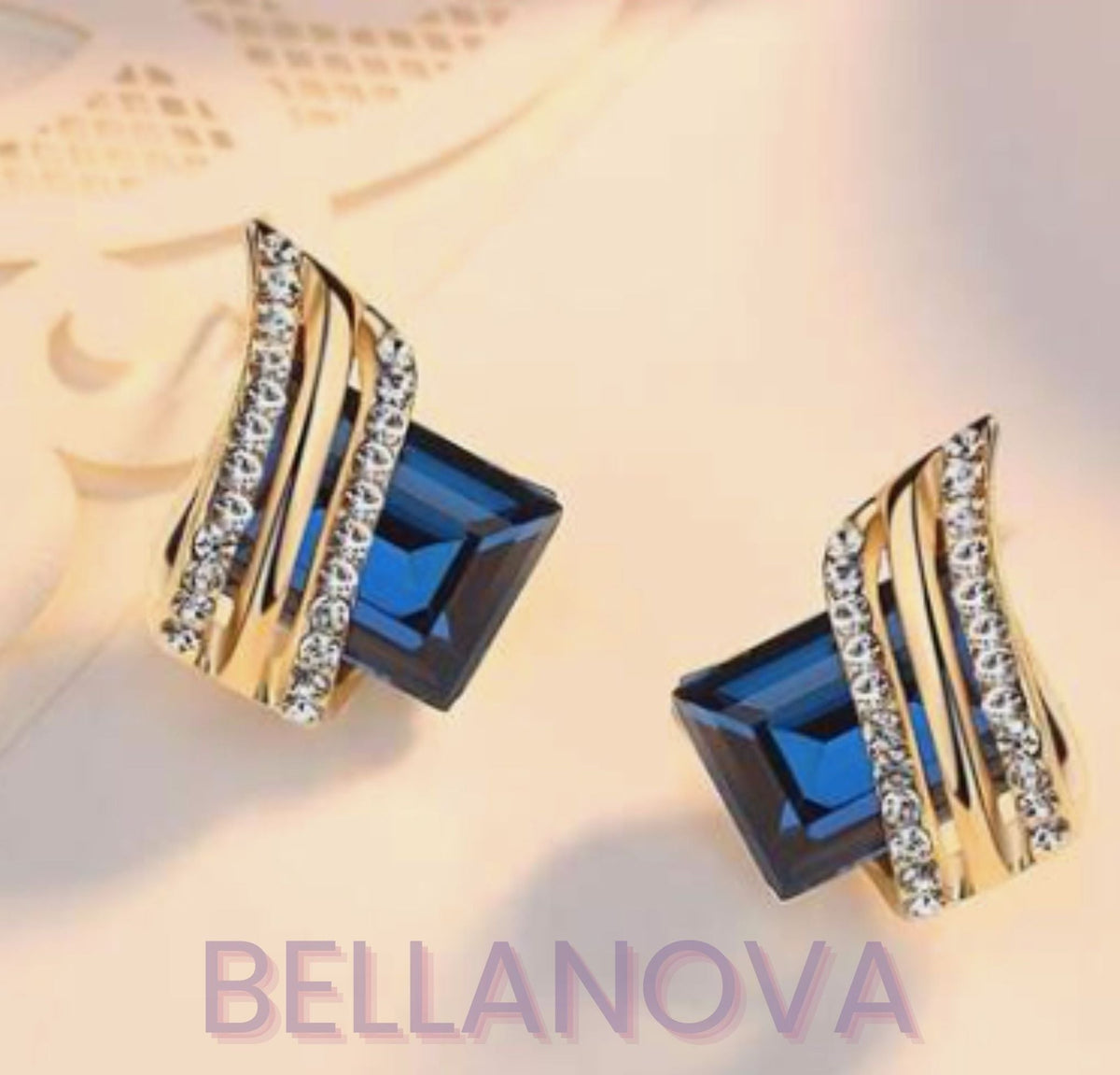 Jasmine 18k Gold-Plated Earrings + FREE UK Delivery