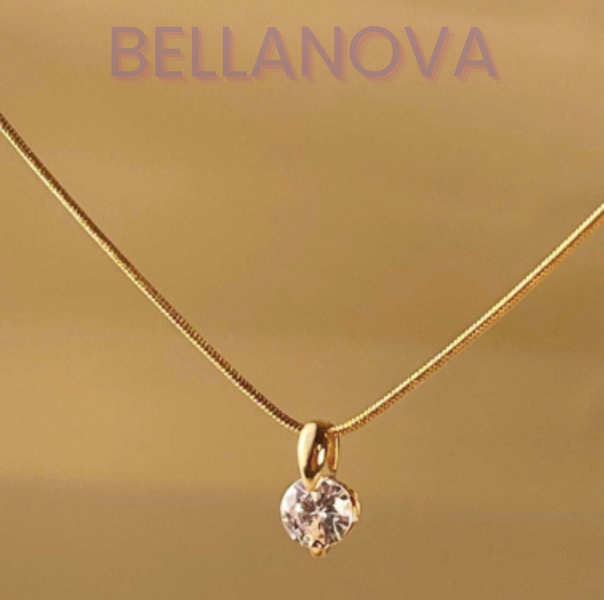 Swarovski™ Solitaire Necklace – 18k Gold-Plated + FREE UK Delivery