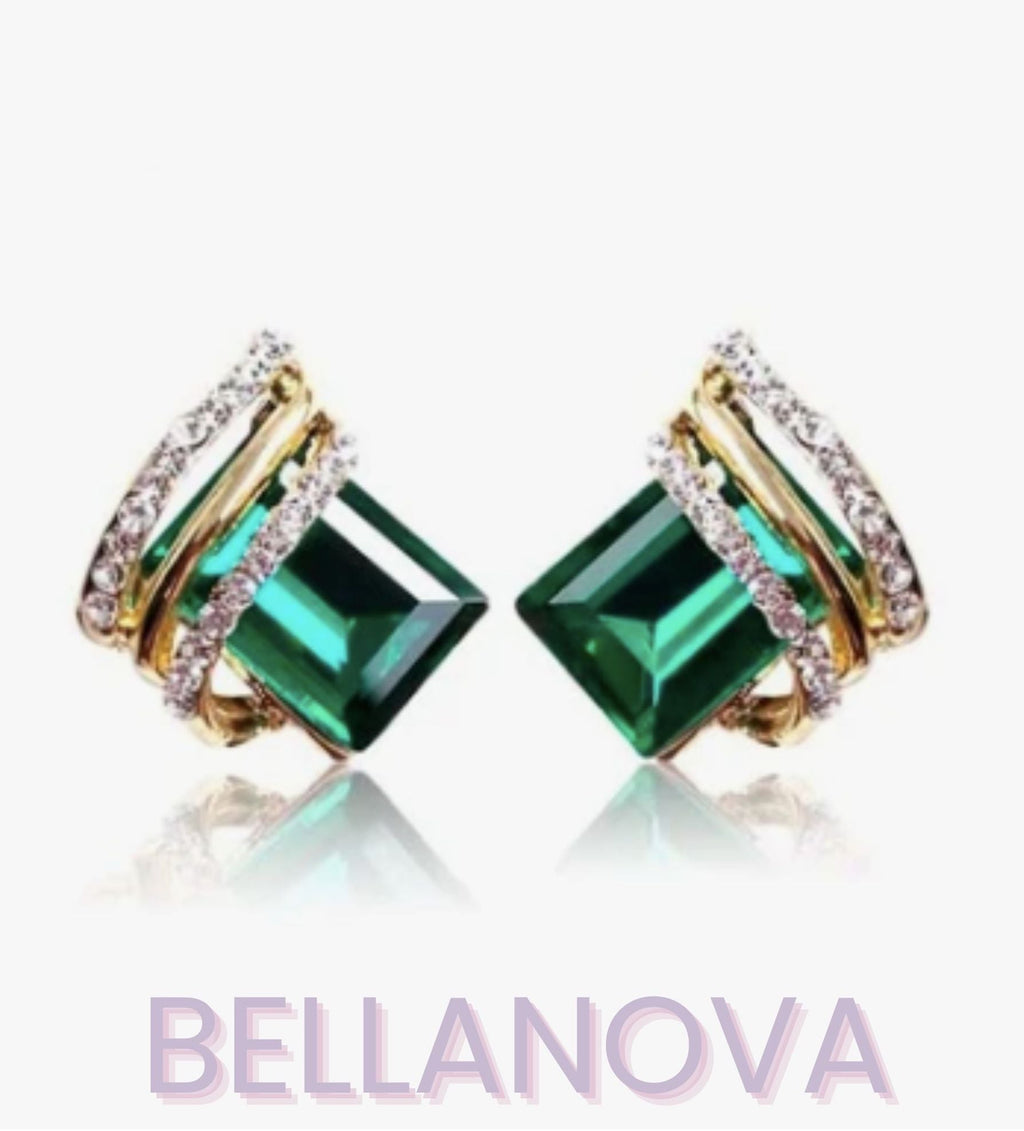 Jasmine 18k Gold-Plated Earrings + FREE UK Delivery