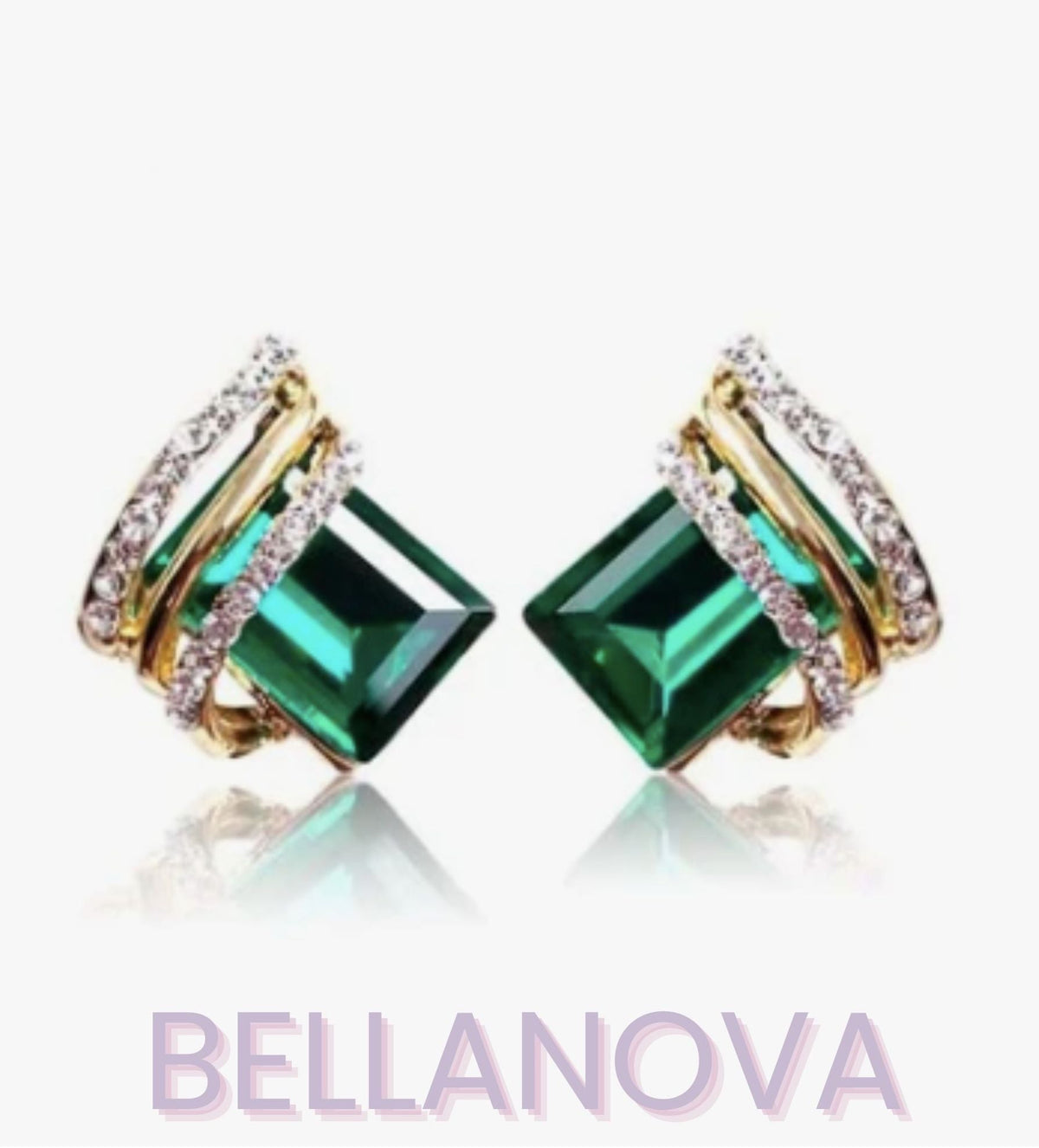 Jasmine 18k Gold-Plated Earrings + FREE UK Delivery