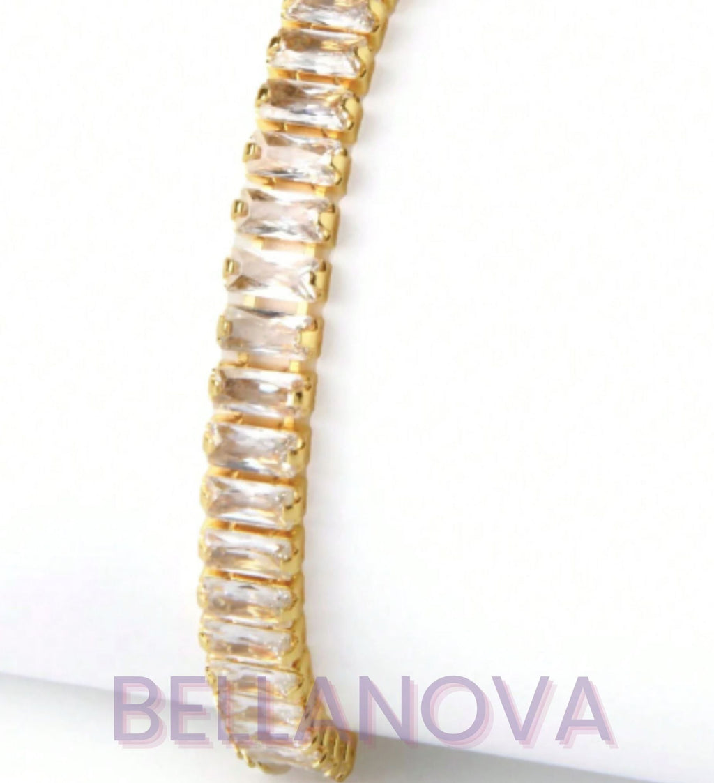 Collectible Swarovski™ Bracelet – 18k Gold-Plated + FREE UK Delivery