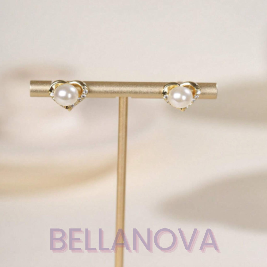 Pearl & Swarovski™ Jewellery Set – 18k Gold-Plated + FREE UK Delivery