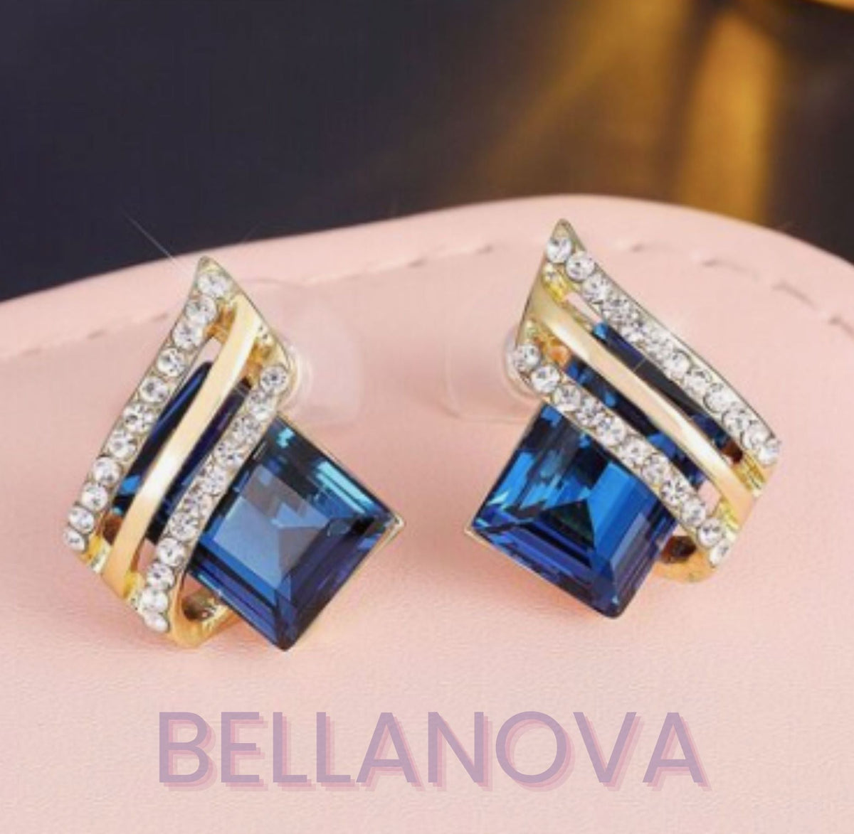Jasmine 18k Gold-Plated Earrings + FREE UK Delivery