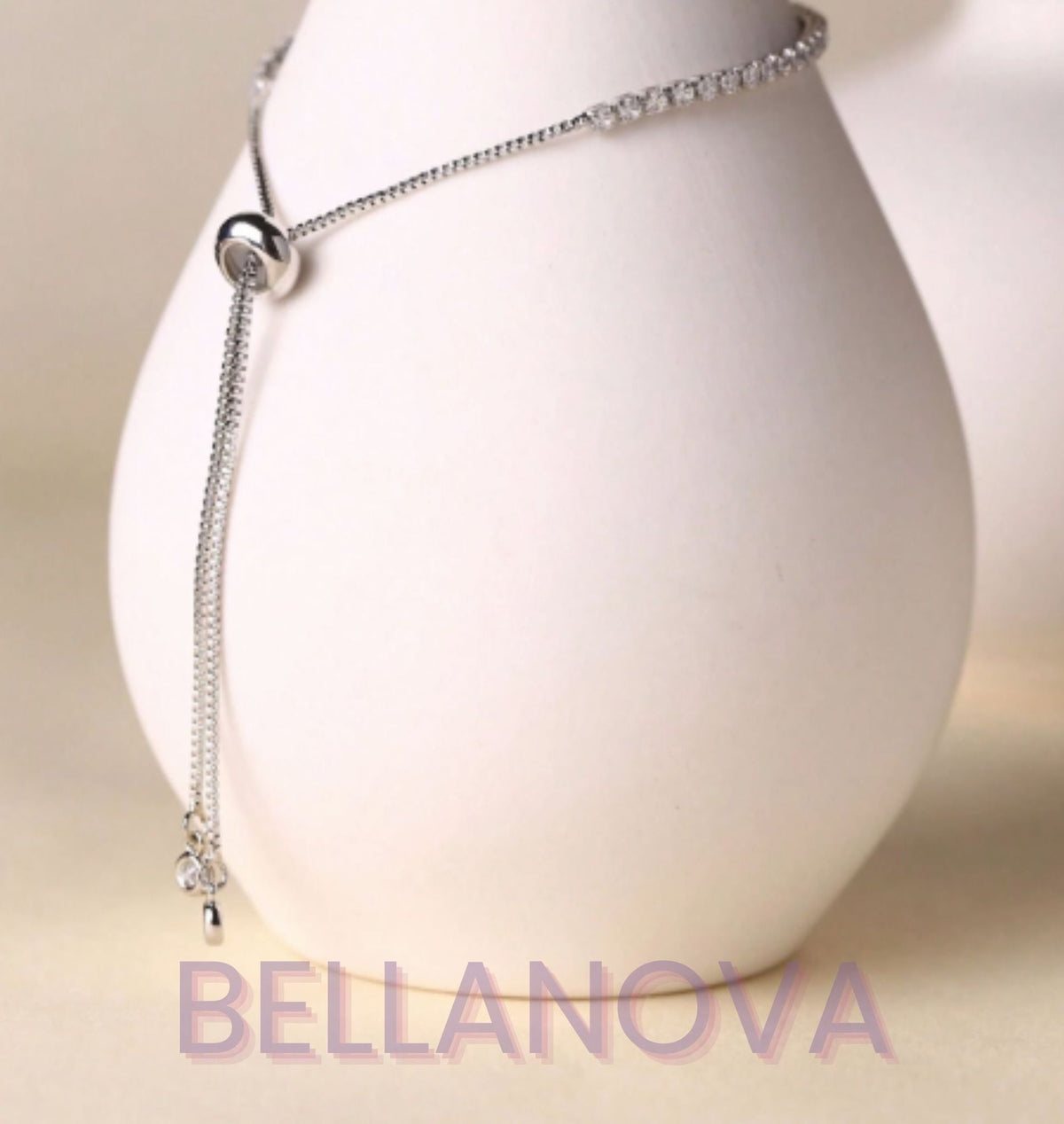 Adjustable Swarovski™ Bracelet – 18k Gold-Plated + FREE UK Delivery
