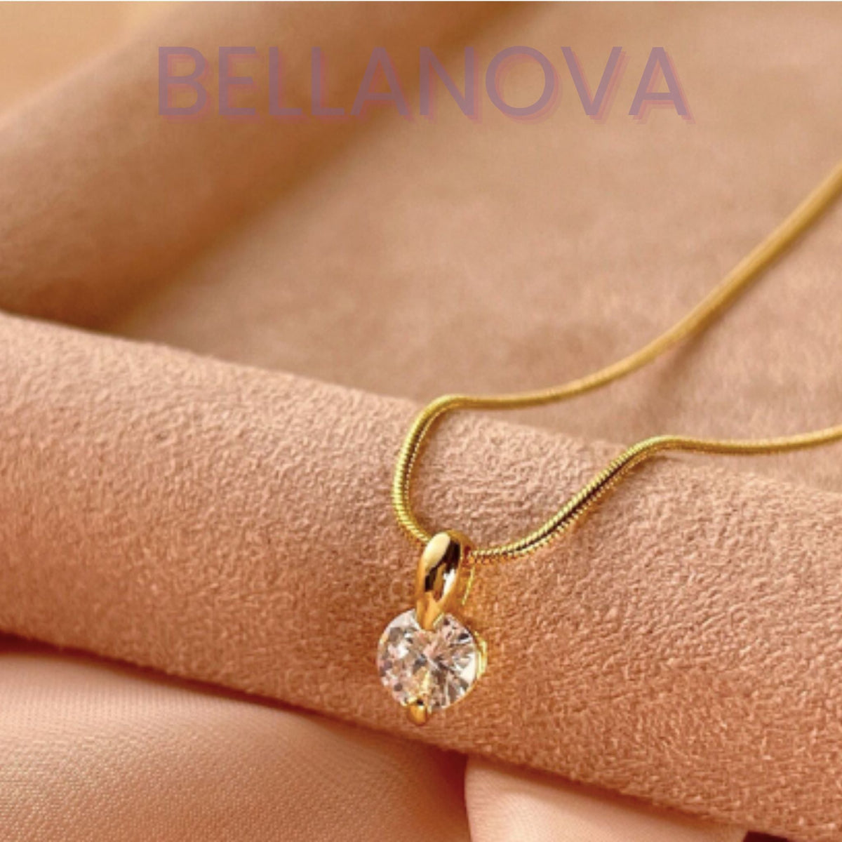 Swarovski™ Solitaire Necklace – 18k Gold-Plated + FREE UK Delivery
