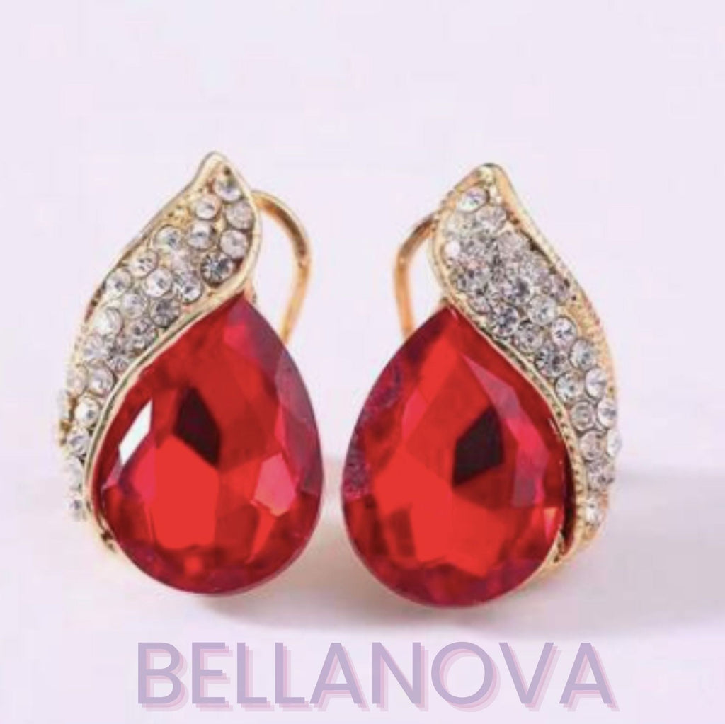 Jasmine 18k Gold-Plated Earrings + FREE UK Delivery