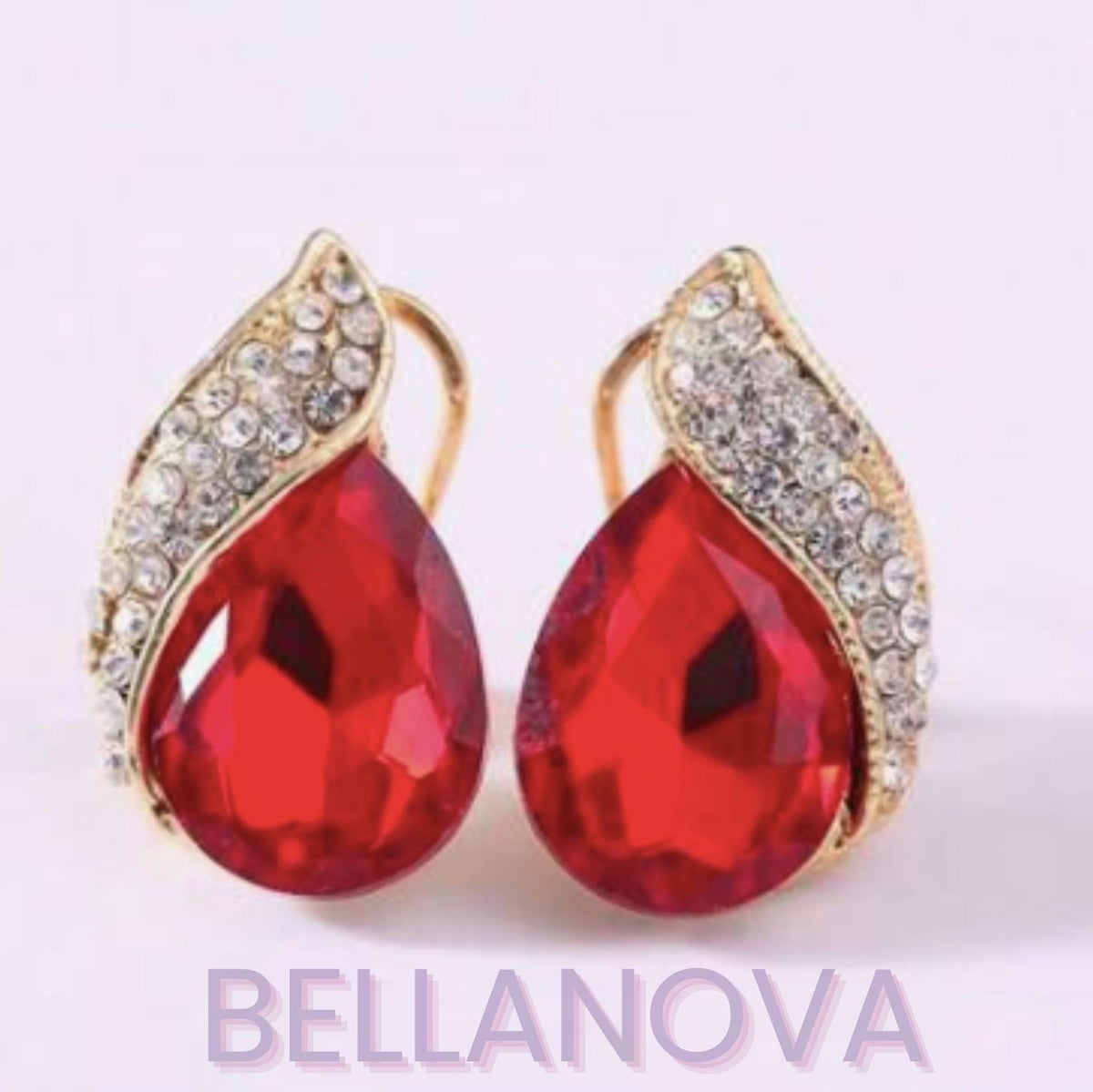Jasmine 18k Gold-Plated Earrings + FREE UK Delivery