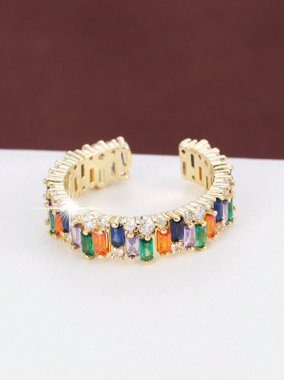 [NEW] Éclat™ Adjustable Ring – 18k Gold-Plated + FREE UK Delivery