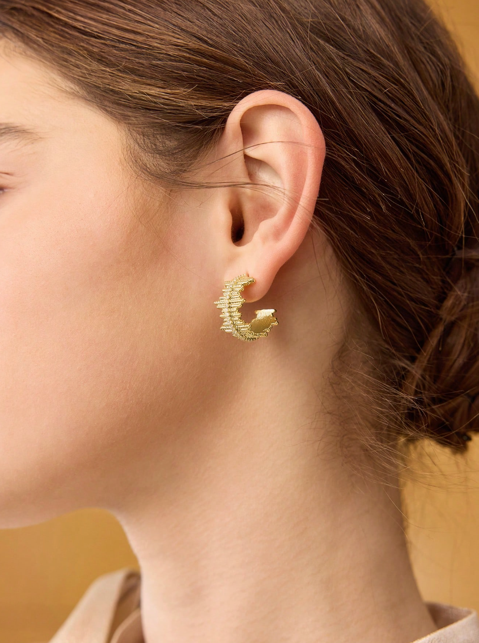 [NEW] Aurora Swarovski™ Earrings – Cubic Zirconia – 18k Gold-Plated + FREE UK Delivery