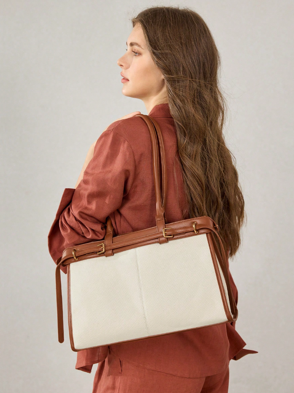[NEW] Francesca Crocodile-Embossed Leather Handbag – Limited Edition