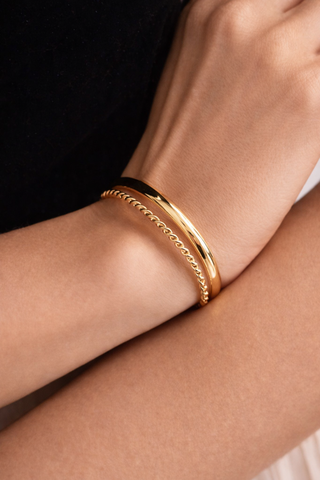 18k Gold-Plated Double Bracelet™ + FREE UK Delivery