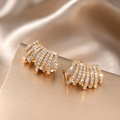 18k Gold-Plated Eight-Point™ Earrings + FREE UK Delivery
