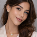 Pearl & Swarovski™ Jewellery Set – 18k Gold-Plated + FREE UK Delivery